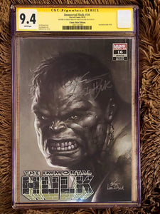 Immortal Hulk #16 - InHyuk Lee Variant CGC 9.4 Signed + Remarked