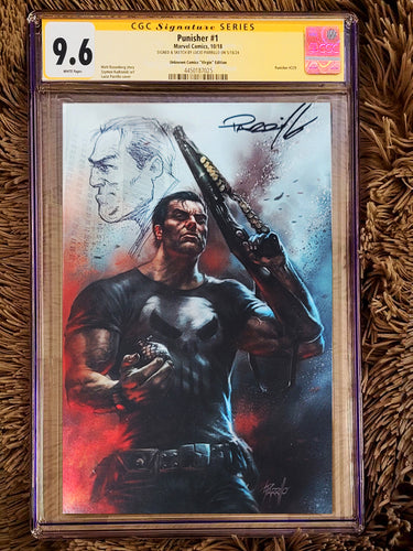 Punisher #1 - Lucio Parrillo Virgin Ed. CGC 9.6 Remarked