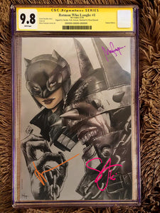 Batman Who Laughs #1 Suayan CGC 9.8 4x Signed