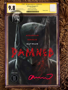 Batman Damned #1 Bermejo Edition CGC 9.8 Signed by Lee Bermejo