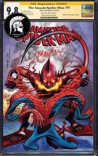Amazing Spider-Man #797 Mike Mayhew Variant Signature Series