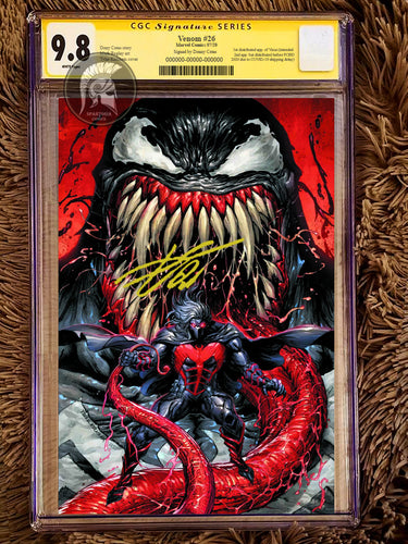 Venom 26 - Kirkham Virgin Variant CGC 9.8 SS