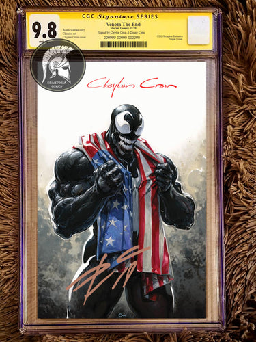 Venom The End - C2E2 2x Signed 9.8 CGC Slab